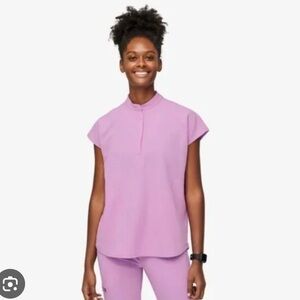 Figs Rafaela top in dusk size medium